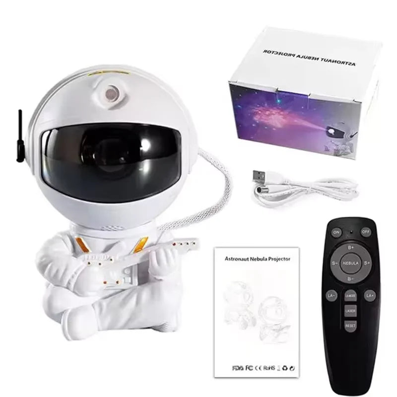 NEBULA Projector Lamp Night Light for Bedroom Kids Adults Galaxy Nebula Starry Sky Decor Gift Galaxy Starry Sky Astronaut Room Lamp